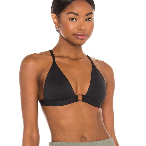 NWT Free People Black Oh Scuba Bralette - Picture 1 of 4